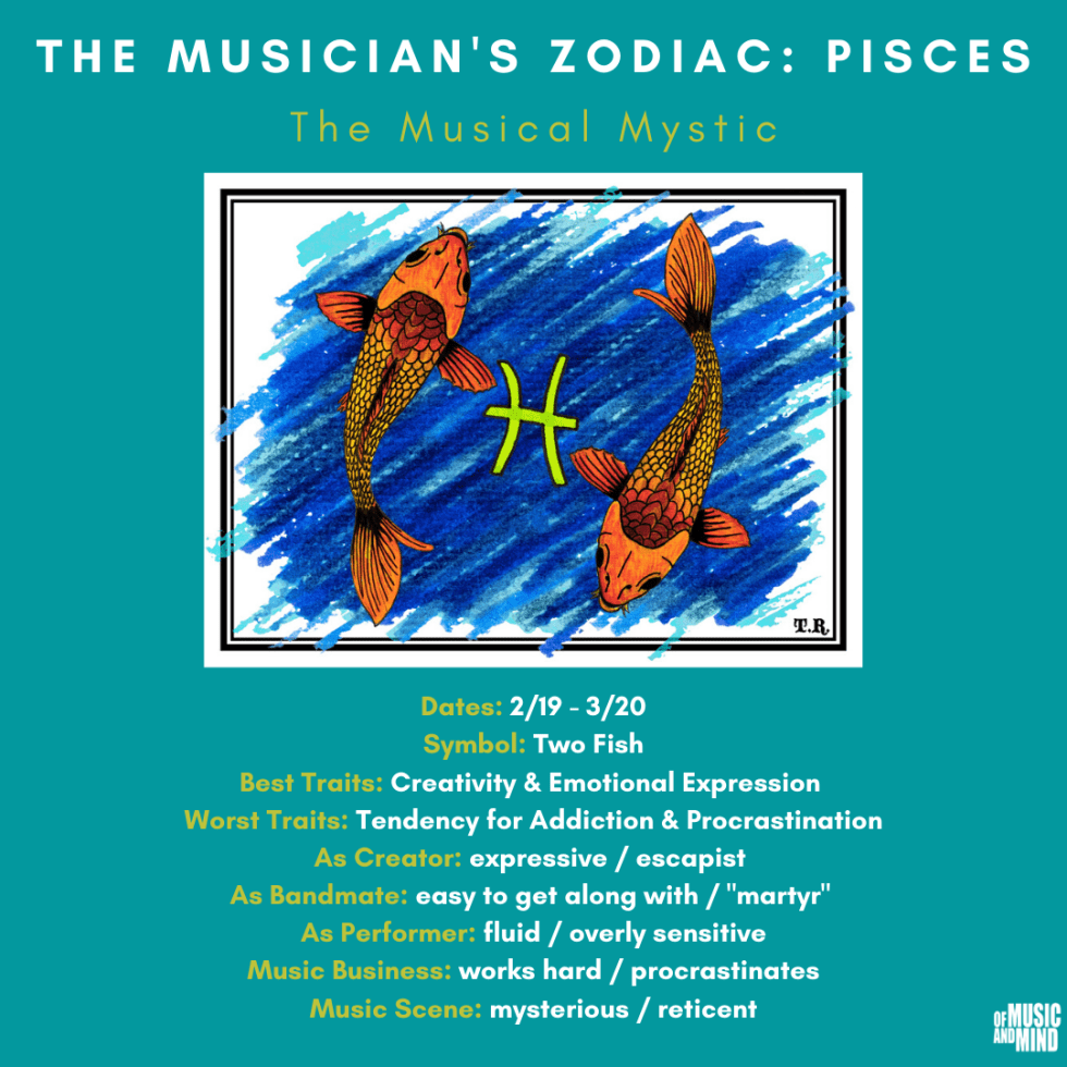 The Musician's Zodiac: Pisces