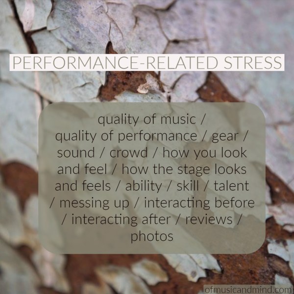 Performance-Related Stress. Photo by Trevor Richards.