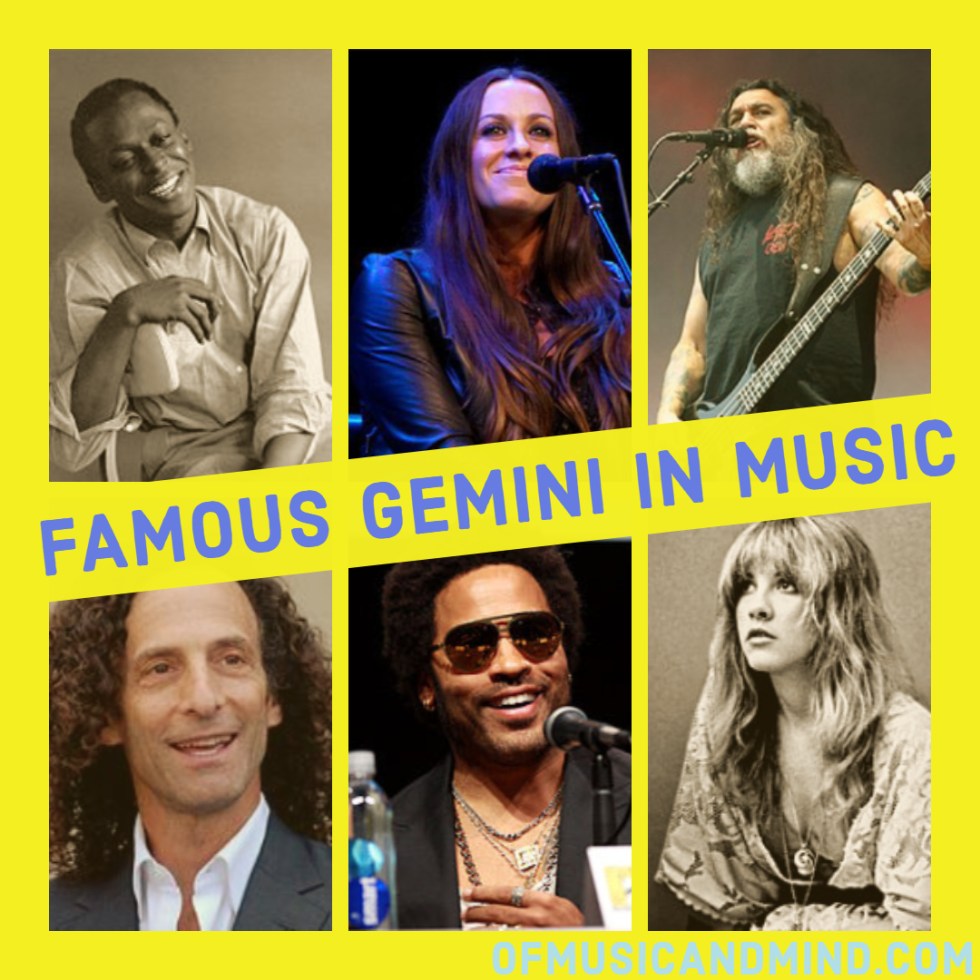 Famous Gemini in Music