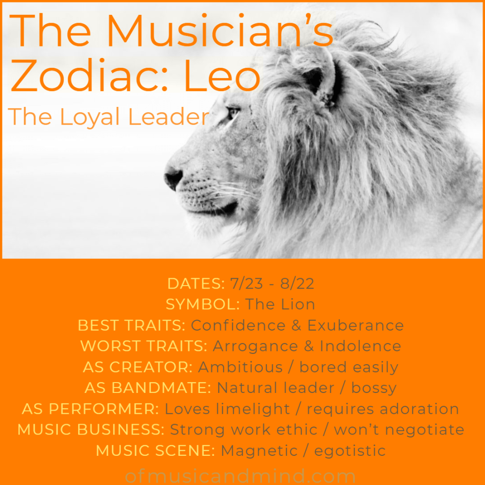 The Musician's Zodiac_ Leo